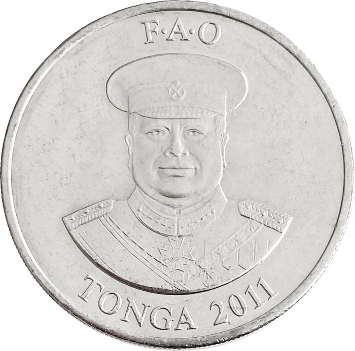 20 сенити 2011 Тонга