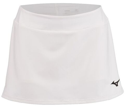 Теннисная юбка Mizuno Flex Skort - white/white