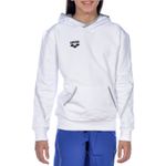 Спортивная толстовка юниорская Arena JUNIOR Team Line HOODIE 10-11 лет (белая)