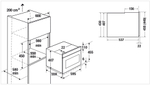 Компактный духовой шкаф с микроволнами Kuppersbusch CBM 6350.0 S2 Black Chrome