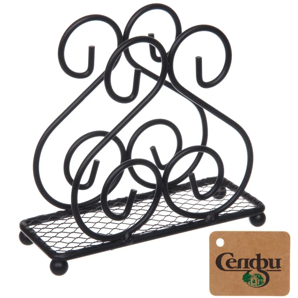 Салфетница «Brownie» 15*5,5*14см сердечки