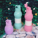 Бутылка силиконовая складная 550мл «Турист»