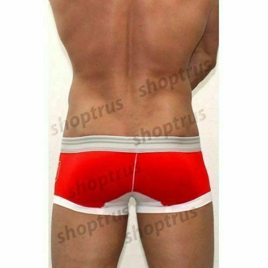 Мужские трусы хипсы красные Croota Midpoint Hipster Red CR00053