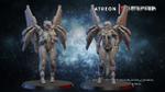 Astra Militarum Elysian Drop Troops Элизианская девушка штурмовик №2 миниатюра для dnd, днд, pathfinder, фентези, Настольная игра, НРИ, Варгейм, РПГ