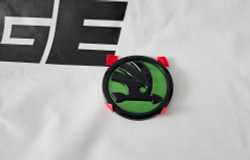 Шильдик Skoda стандартный 90мм