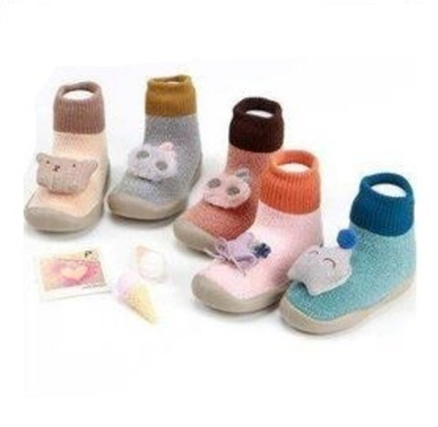 Детские носки-тапочки (22-23 розовый)