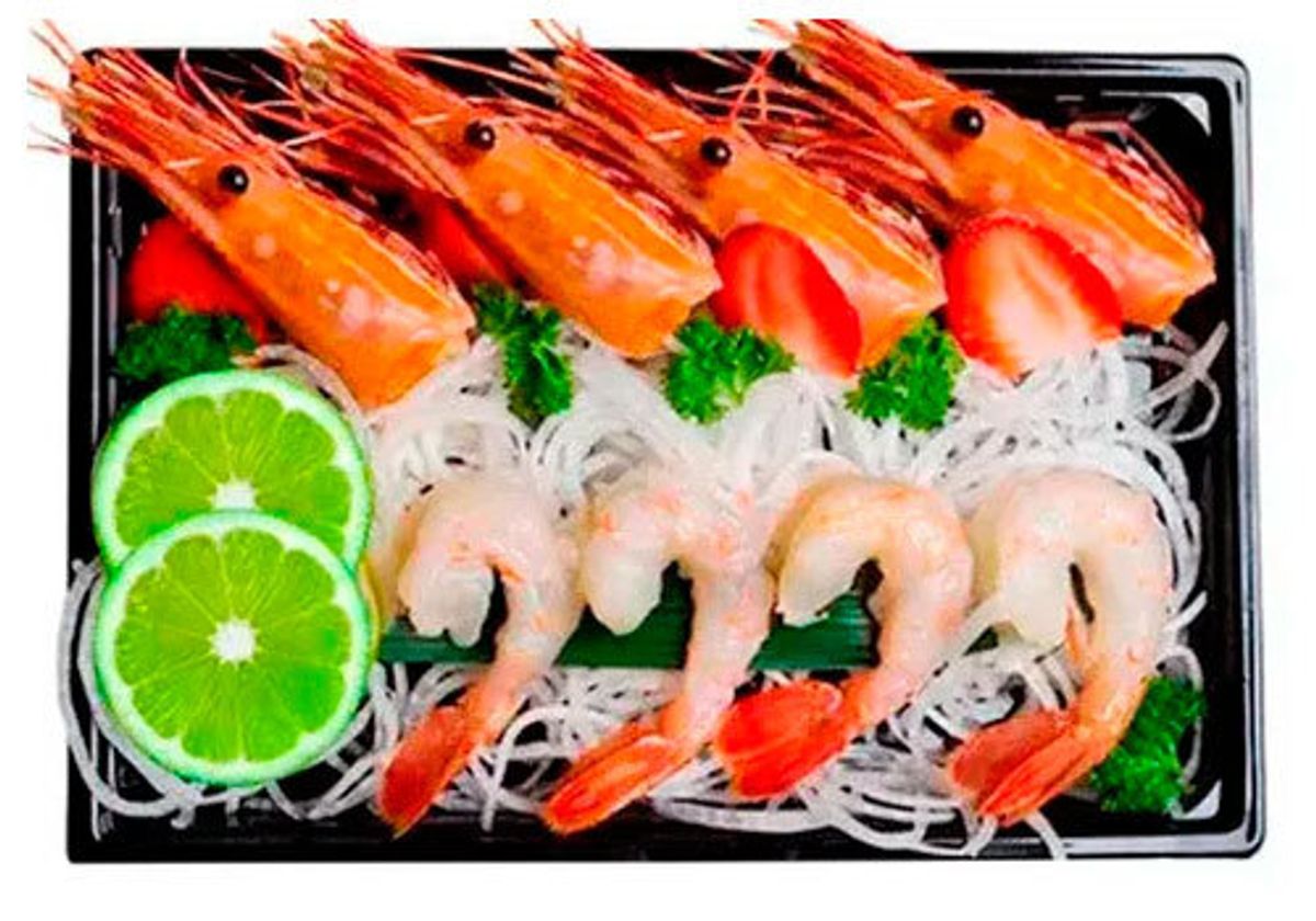 Сашими Японская креветка Ботан Эби, 70г