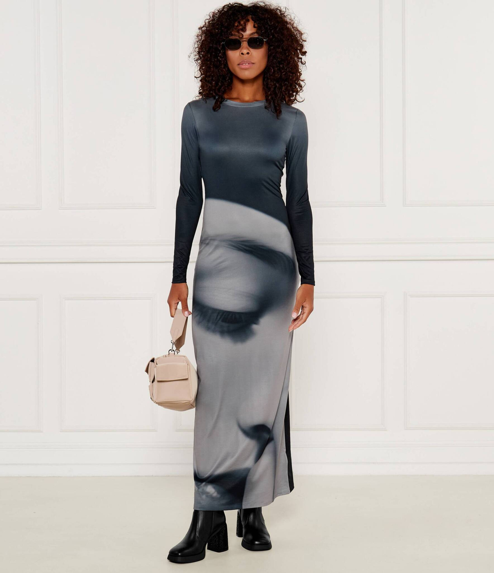 Кожаные ботильоны на каблуке GRACE 03 Liu Jo - черный(SF4127 PX550)