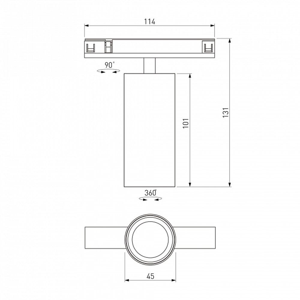 Светильник на штанге Elektrostandard  85525/01