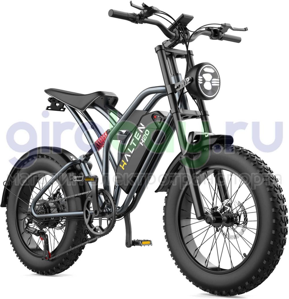 Электровелосипед HALTEN H20 (48V/20Ah) механический тормоз фото №2