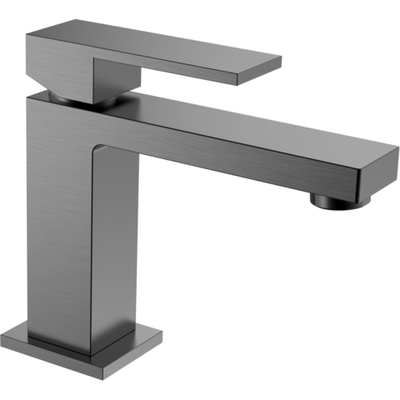 Смеситель для раковины Boheme Qubic 471-GM matt gun metal