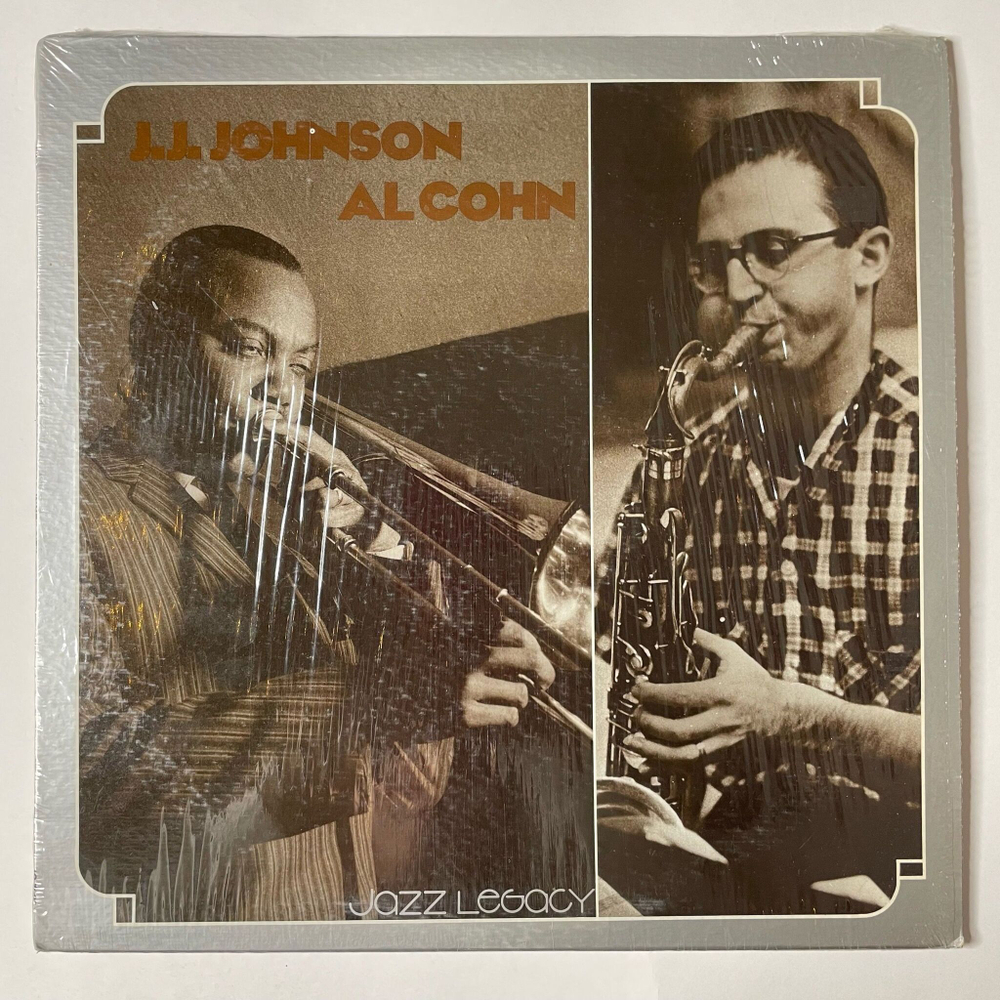 Винтажная виниловая пластинка LP J.J. Johnson, Al Cohn (USA 1980)