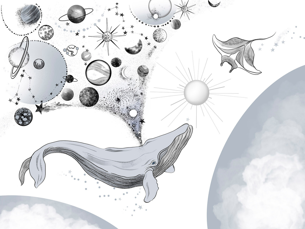 Дизайнерские обои Wall Street Cosmos