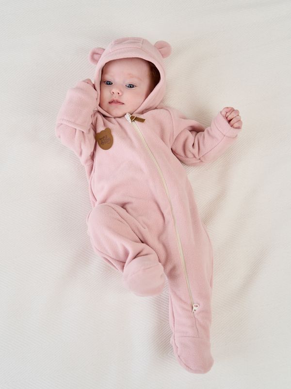 Комбинезон флисовый с закрытой ножкой 