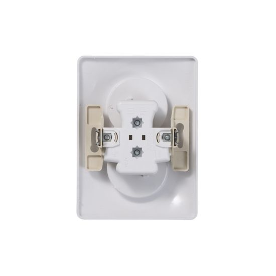 Розетка 2-м СП Glossa 16А IP20 без заземл. бел. SE GSL000120