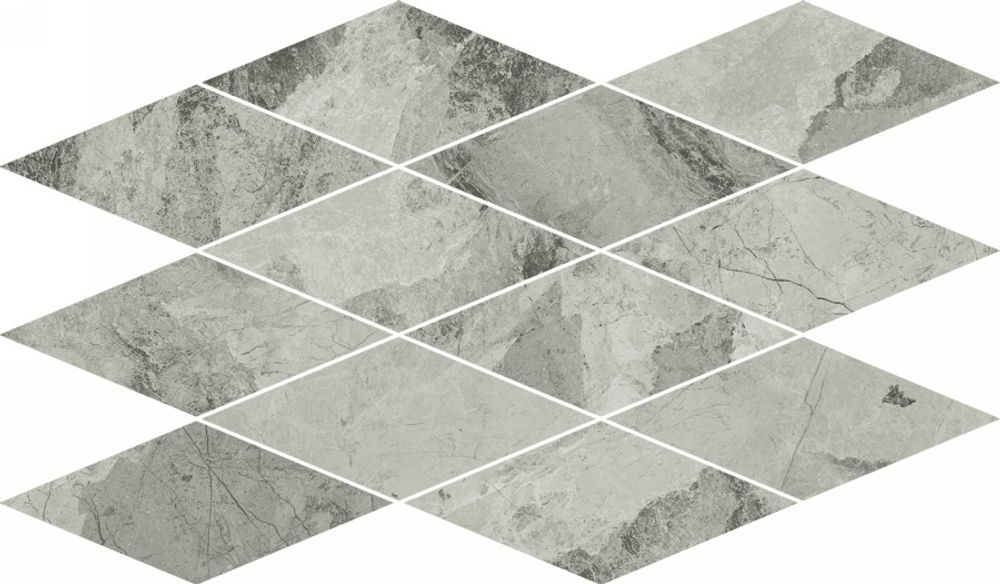 Мозаика Charme Extra Silver Mosaico Diamond Lux 28x48