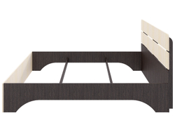 Кровать Джулия, спальное место 160х200, без основания Венге/Молоко