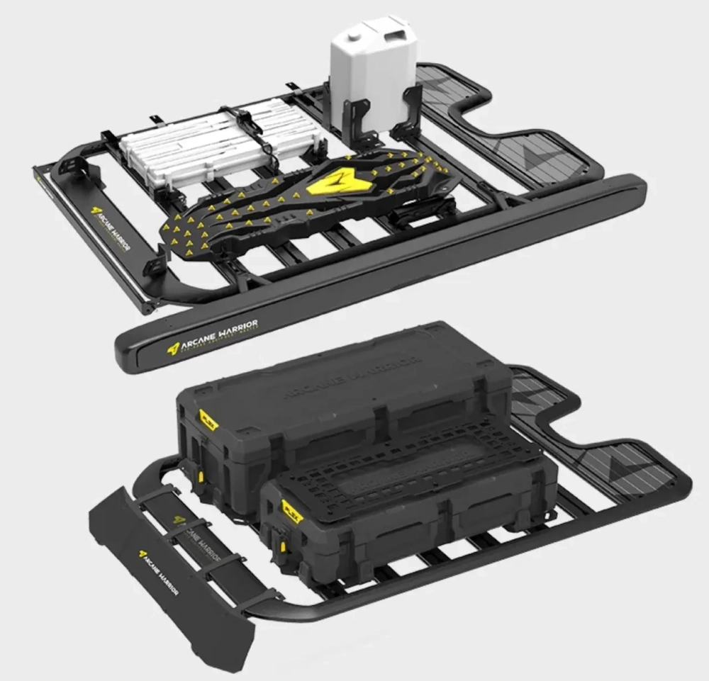 Платформа на крышу для BYD Leopard 8 2024+ Fang Cheng Bao Bao 8 Леопард Багажник на крышу Лестница