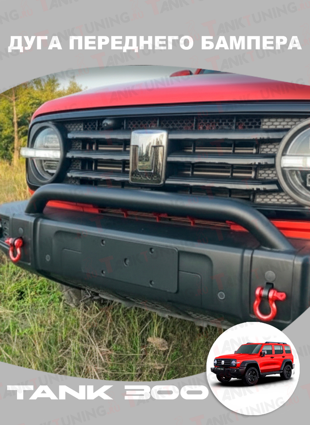 Дуга переднего бампера Tank 300 LP