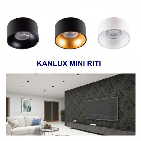 Точечный светильник встраиваемый MINI RITI Kanlux. 5 разных цветовых решений ........