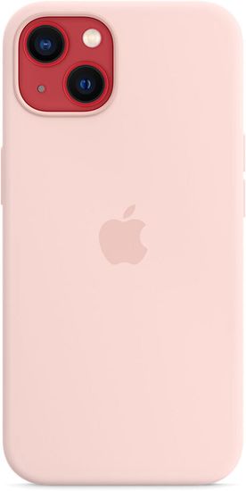 Чехол Apple Silicone Case with MagSafe for iPhone 13 mini, «розовый мел»