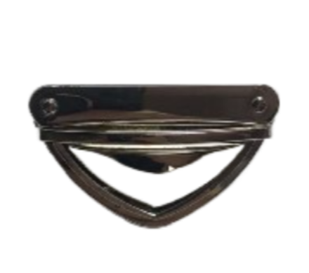 Замок для сумок 2-17 (51*38), никель