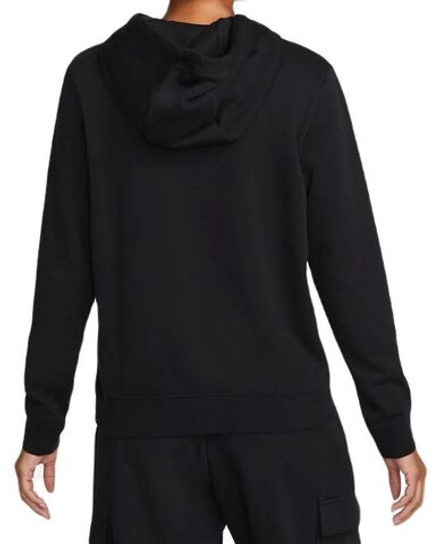 Женская Кофта теннисная Nike Sportswear Club Fleece Pullover Hoodie - черный