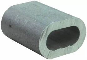 Наконечник троса алюминиевый 5 мм (1 шт) "Fixbox" 29590