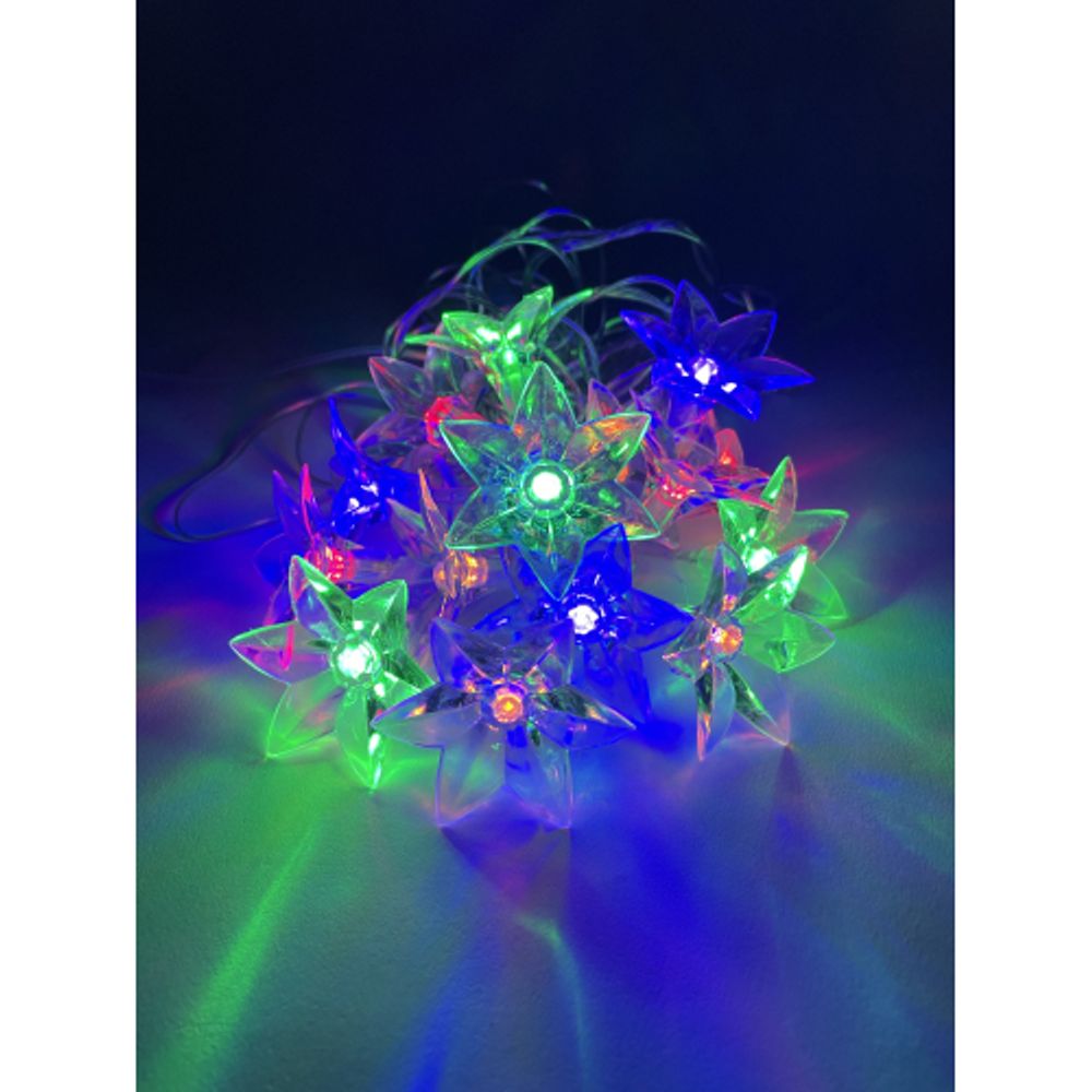 ENIN-3Z ЭРА Гирлянда LED Нить Цветы 3 м мультиколор, 220V, IP20