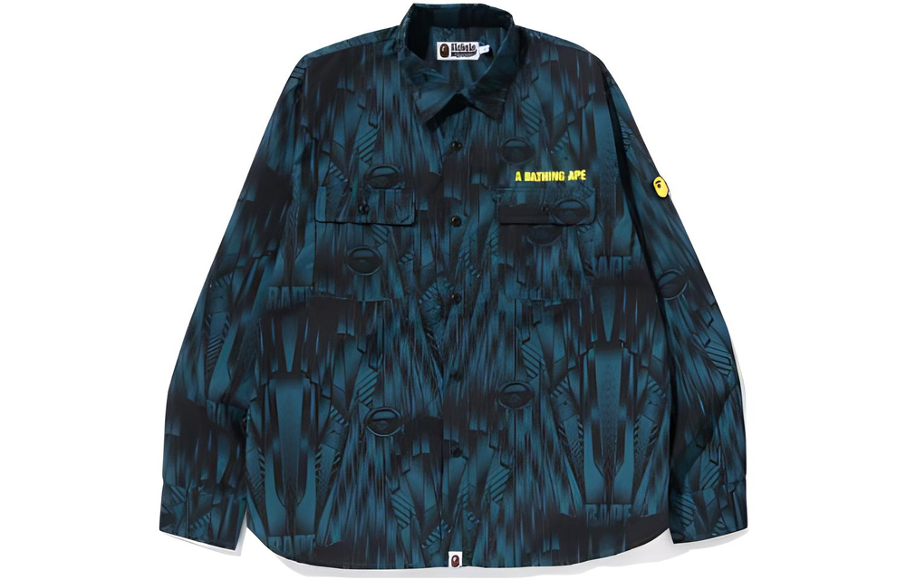 A Bathing Ape Bathing Ape Shirts синий