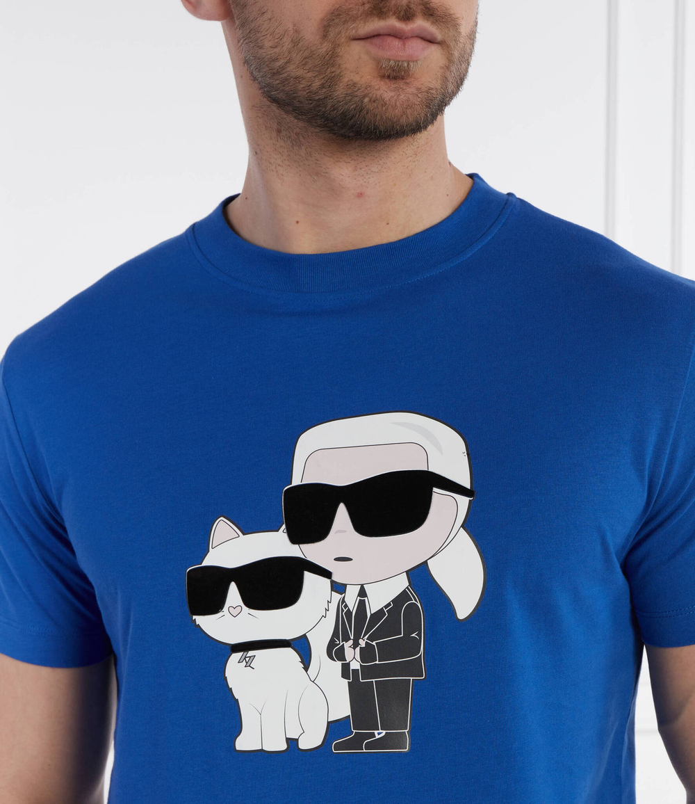 Футболка Karl Lagerfeld - голубой(755061 542241)