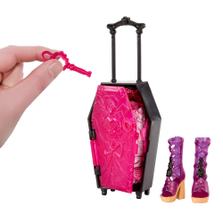 Monster High - Страшилки: Ужасные каникулы КУКЛА Draculaura + аксессуары JDR50