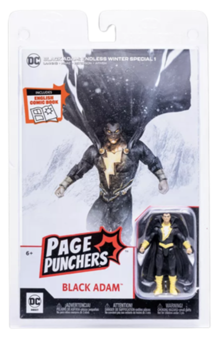 Фигурка с комиксом Black Adam Endless Winter
