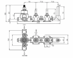Внутренняя часть смесителя Bossini Apice Z00135000