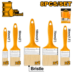 Набор кистей 8 шт INGCO CHPTB7860801