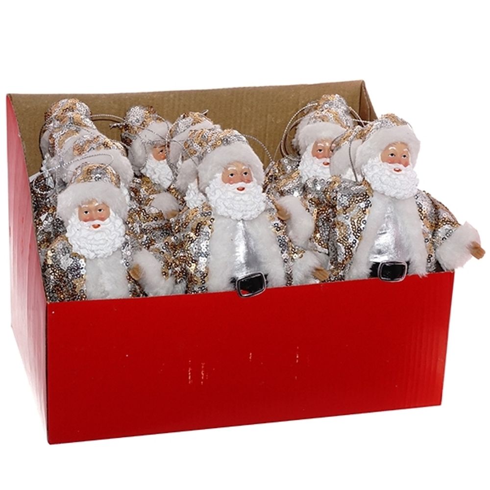 GAEM Дед Мороз , (блок 12 шт), L10 W4 H16 см, 2в.