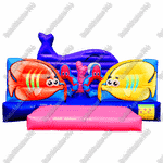 Коммерческий надувной батут "Морское царство 2"