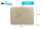 Массажный стол Relax Nirvana Pro (Beige)