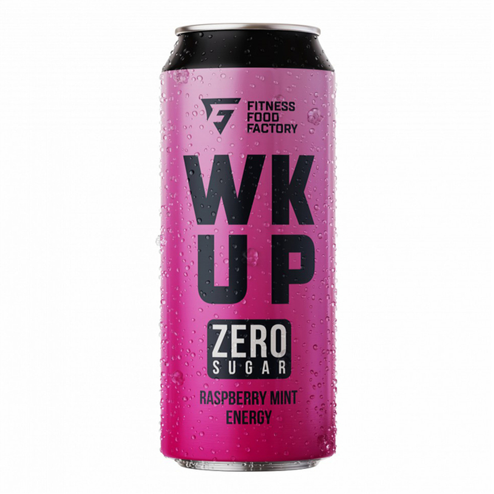 Тонизирующий напиток Wake Up Малина-Мята ж/б 0,450л х 12шт  АТ