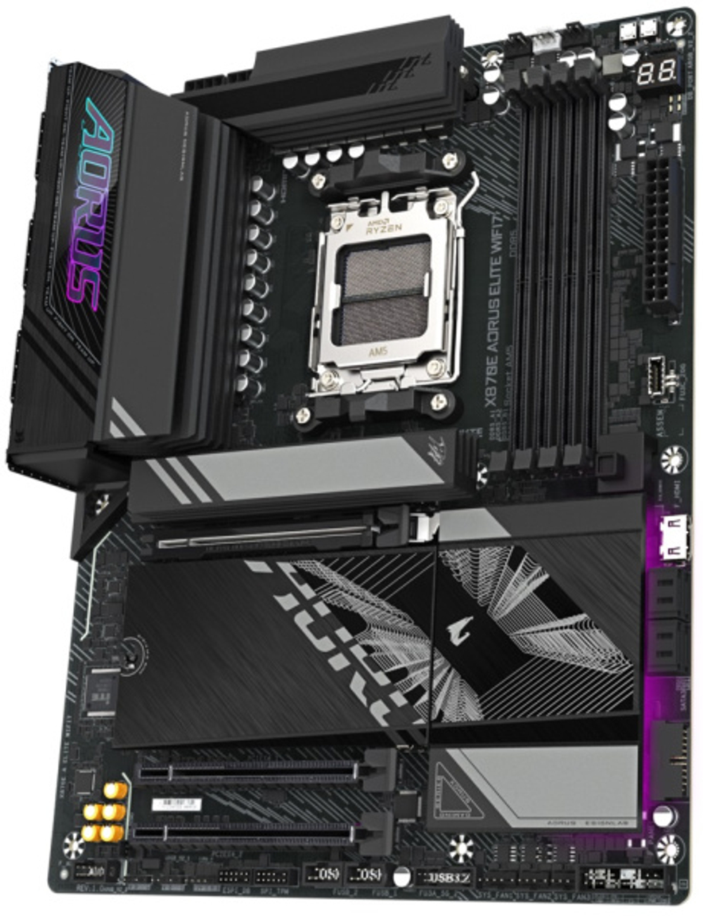 Материнская плата ATX GIGABYTE X870 AORUS ELITE WIFI7 ICE