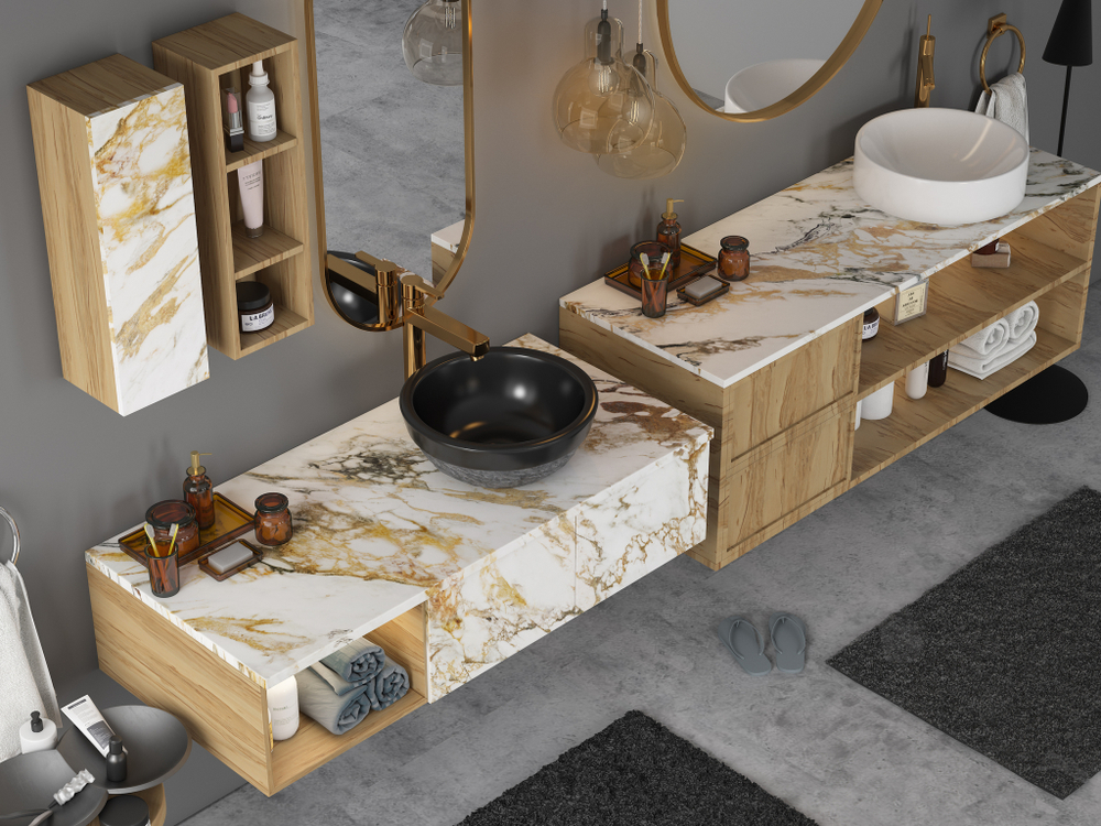 HERMES GOLDEN RIMMED WHITE