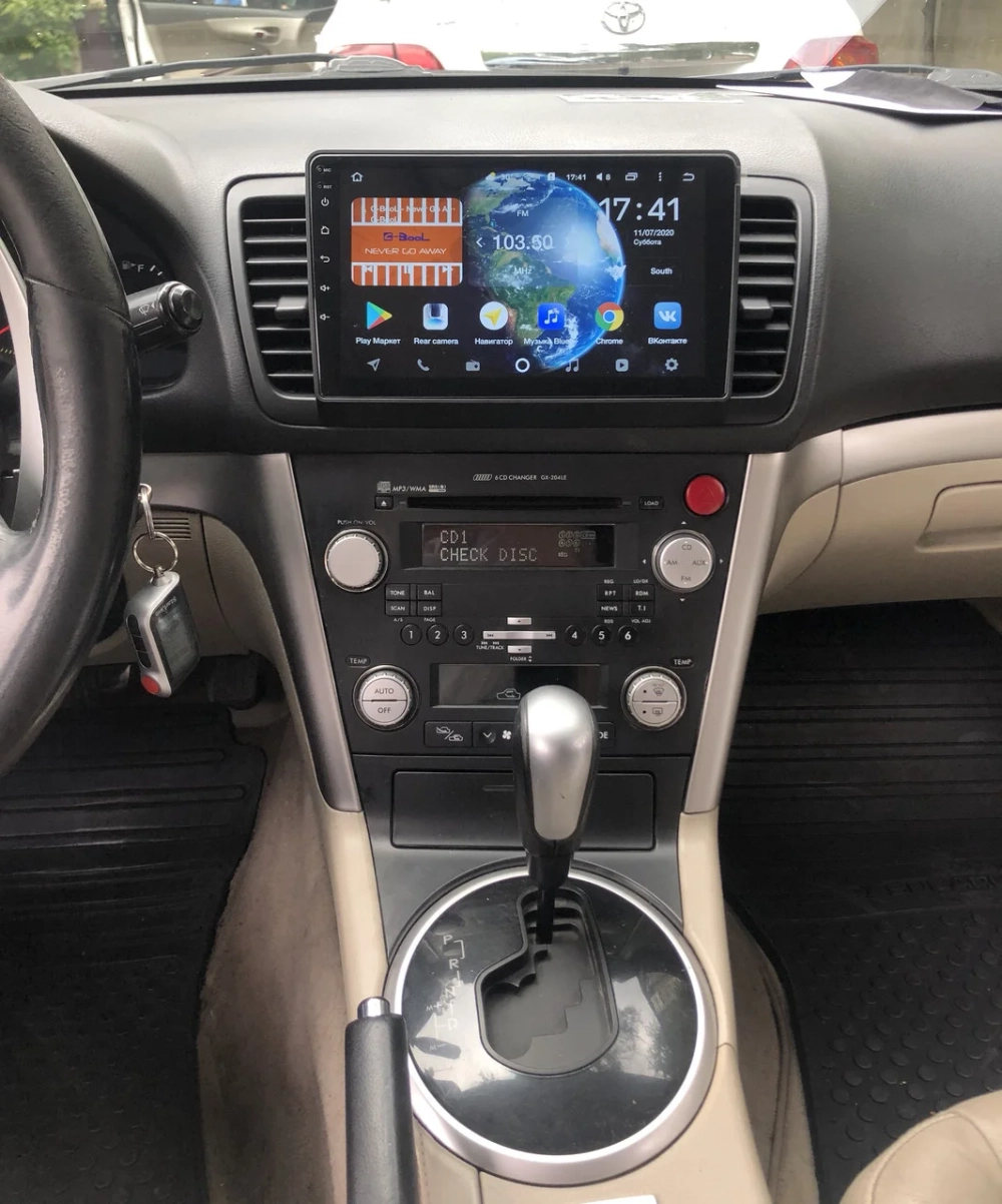 Магнитола для Subaru Legacy / Outback 2003-2009 - Canbox 9351 Qled, Android 10, ТОП процессор, SIM-слот