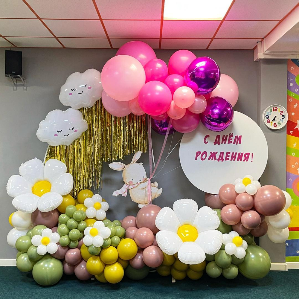 Фотозона с зайкой