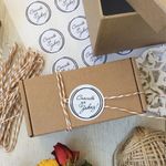 Этикетка самоклеящаяся D40 мм, 24 этикетки, белая, 70 г/м2, 50 листов, BRAUBERG, сырье Финляндия, 127521