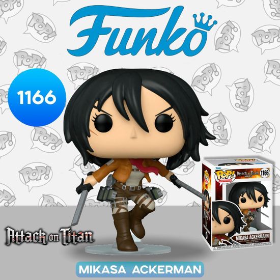 Фигурка Funko POP! Animation Attack on Titan S4 Mikasa Ackerman w/Swords (1166) 57981