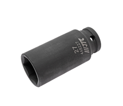 Головка торцевая 1/2" 27мм ударная глубокая L=82мм JTC