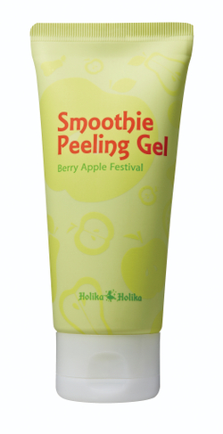 Отшелушивающий пилинг-гель на основе экстрактов яблок и ягод Holika Holika Smoothie Peeling Gel Berry Apple Festival