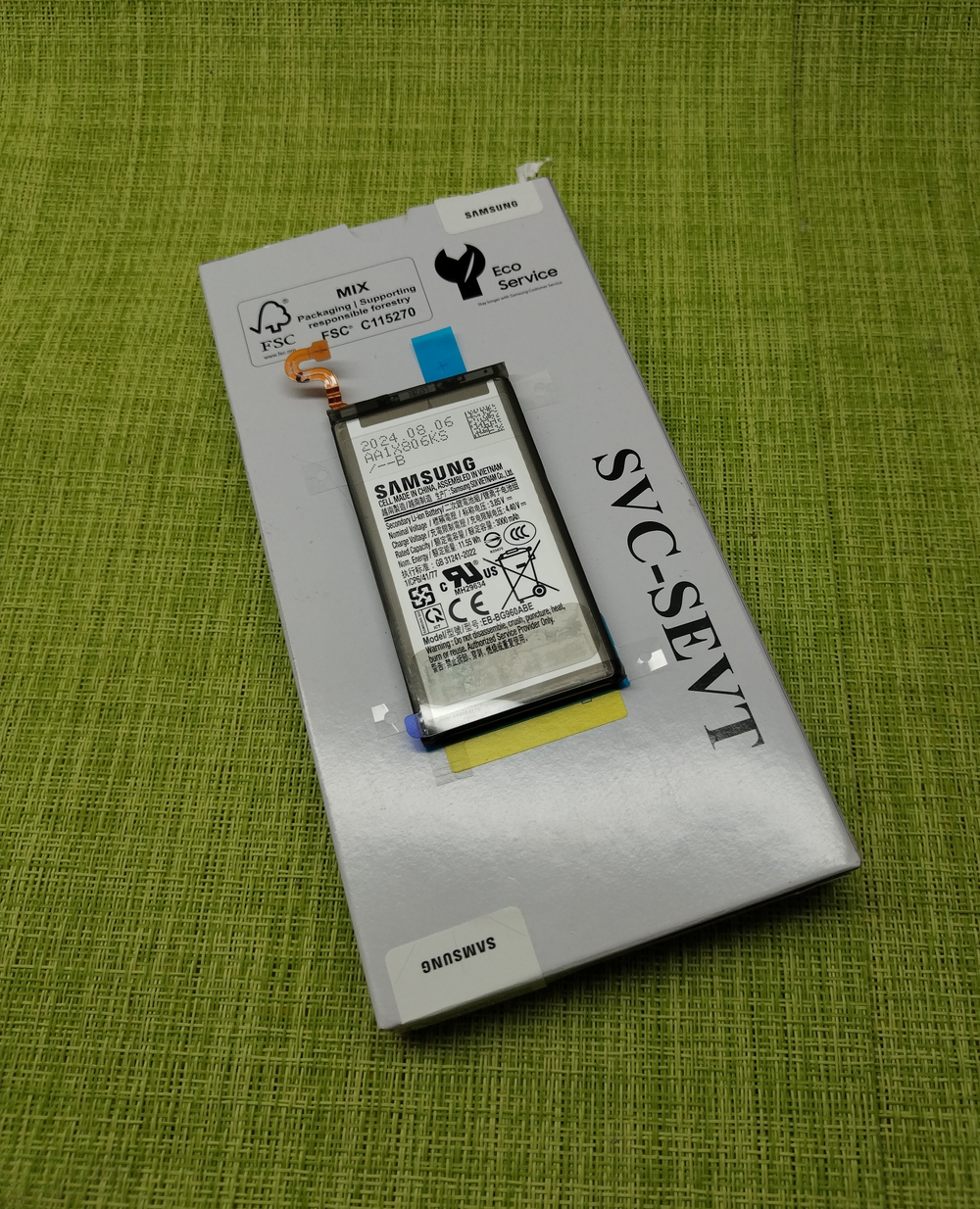 Samsung Galaxy S9 (SM-G960F) - Аккумулятор (батарея) (EB-BG960ABE) (ORIG-SP)