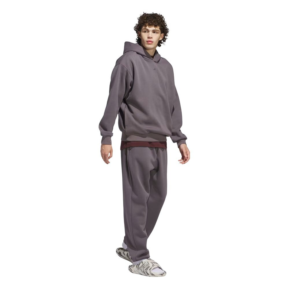Баскетбольная толстовка adidas Basketball Fleece Sweatshirt Gray