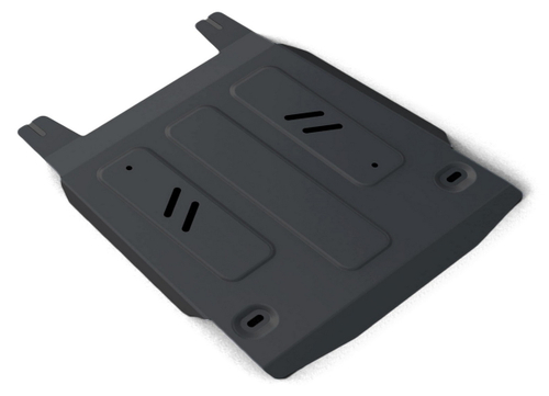 Защита РК Rival для Toyota Hilux VIII (V - 2.4D; 2.8D) 4WD 2015-2018/Toyota Hilux VIII рестайлинг (V - 2.8D) 4WD 2018-2020 2020-н.в. (устанавл-ся совместно с 2111.5711.1.3), сталь 3 мм, с крепежом, штампованная, 2111.5712.1.3